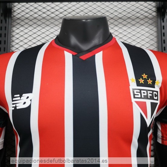 Nuevo 2ª Jugadores Camiseta São Paulo 24/25 Rojo Baratas
